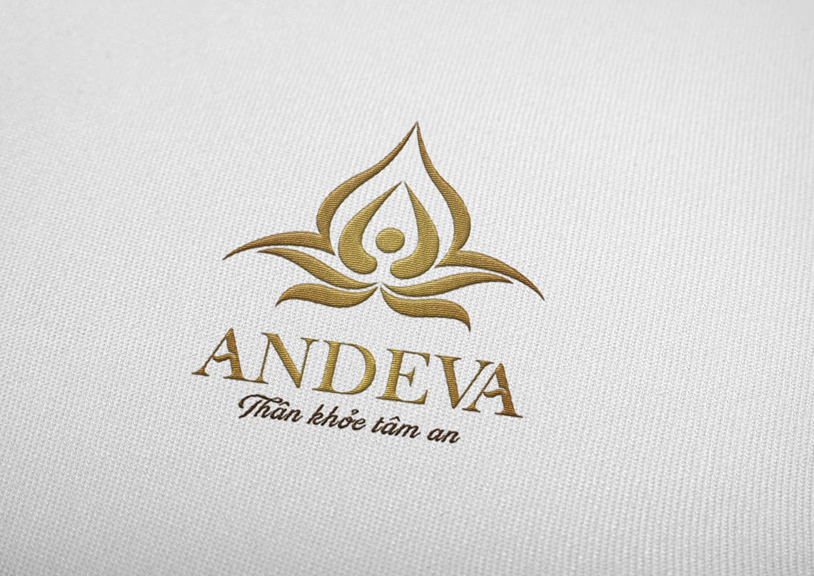 Andeva - Đặt tên, thiết kế logo và bộ nhận diện spa Andeva